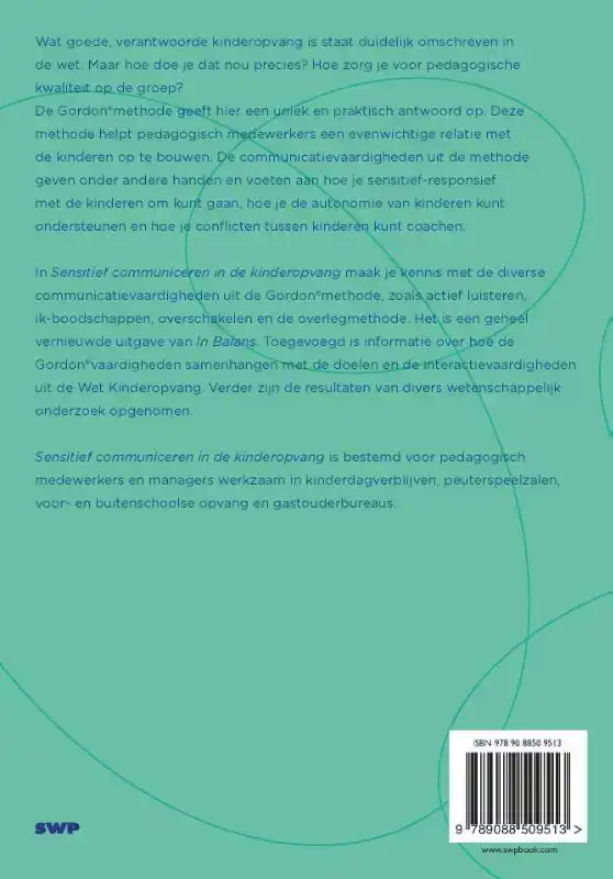 SENSITIEF COMMUNICEREN IN DE KINDEROPVANG