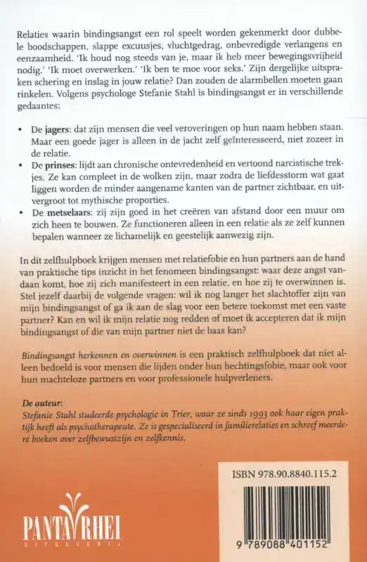 BINDINGSANGST HERKENNEN EN OVERWINNEN
