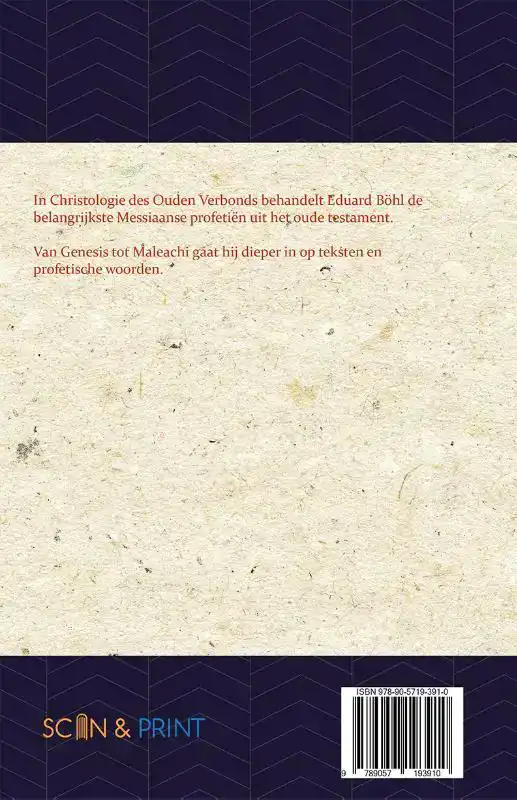CHRISTOLOGIE DES OUDEN VERBONDS