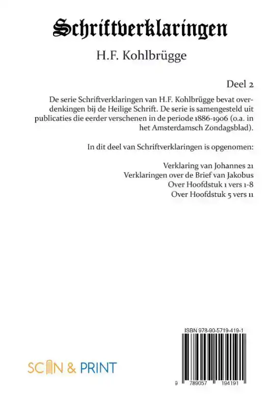 SCHRIFTVERKLARINGEN 2