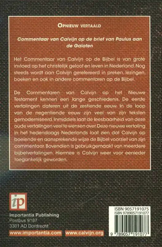 DE BRIEF VAN PAULUS AAN DE