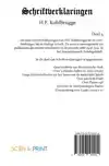 SCHRIFTVERKLARINGEN 4