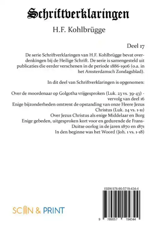 SCHRIFTVERKLARINGEN 17