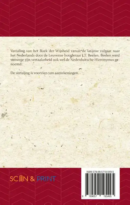 HET BOEK DER WIJSHEID
