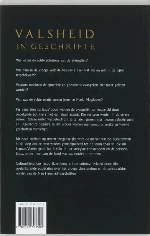 VALSHEID IN GESCHRIFTE