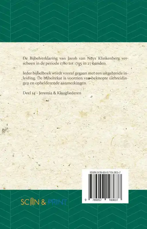 JEREMIA & KLAAGLIEDEREN