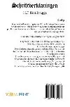 SCHRIFTVERKLARINGEN 9