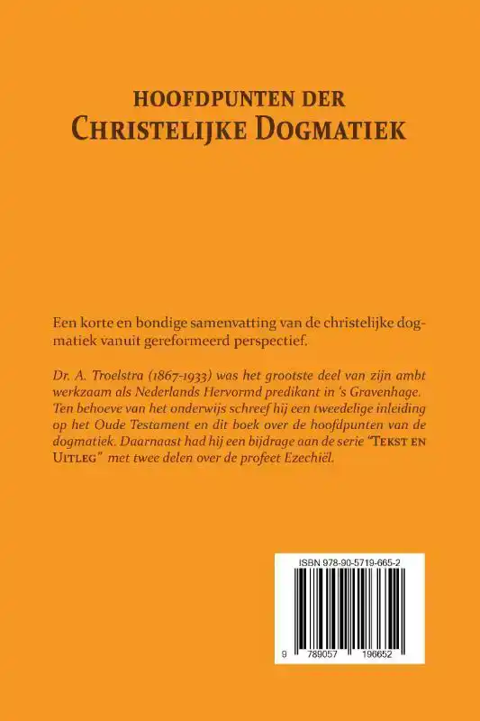 HOOFDPUNTEN DER CHRISTELIJKE DOGMATIEK