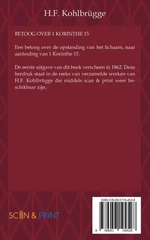 BETOOG OVER 1 KORINTHE 15