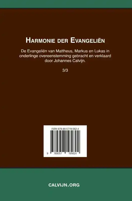 DE EVANGELIEN VAN MATTHEUS, MARKUS EN LUKAS 3