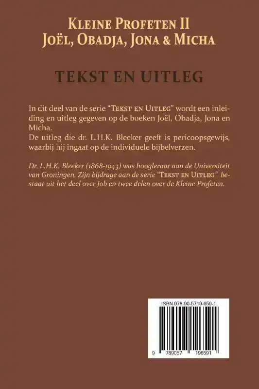 DE KLEINE PROFETEN II