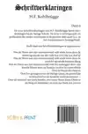 SCHRIFTVERKLARINGEN 6