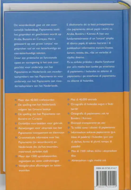 GROOT WOORDENBOEK NEDERLANDS-PAPIAMENTS