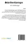 SCHRIFTVERKLARINGEN 25