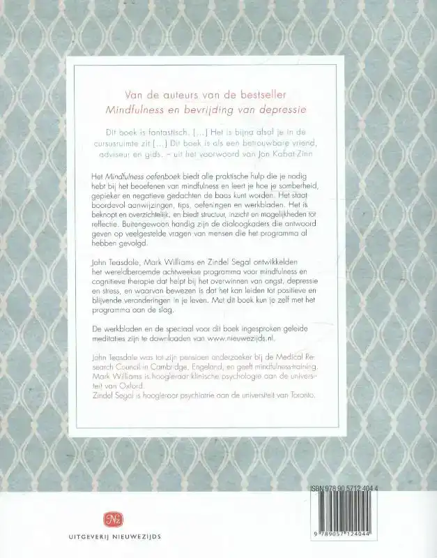 MINDFULNESS OEFENBOEK