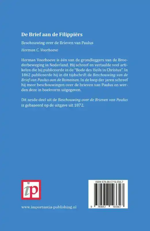DE BRIEF AAN DE FILIPPIERS