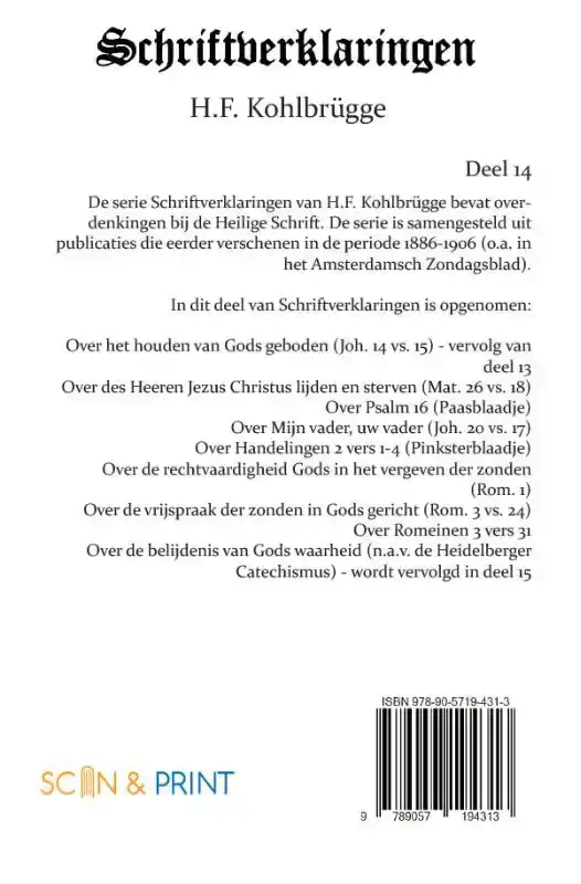 SCHRIFTVERKLARINGEN 14