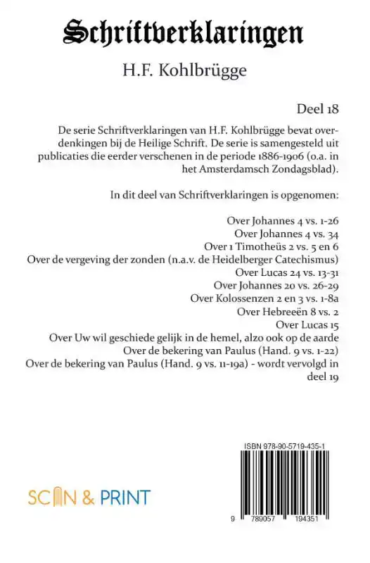 SCHRIFTVERKLARINGEN 18