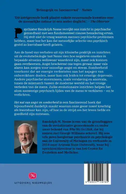 HET NUT VAN ANGST EN SOMBERHEID