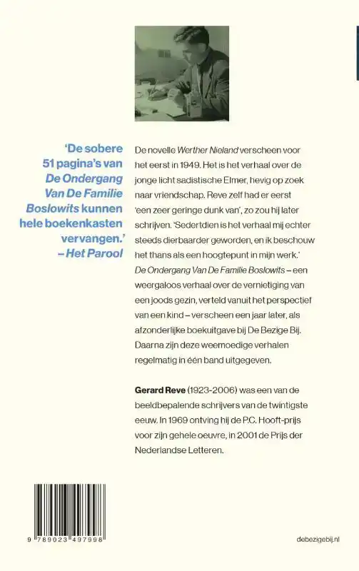 WERTHER NIELAND ; DE ONDERGANG VAN DE FAMILIE BOSLOWITS