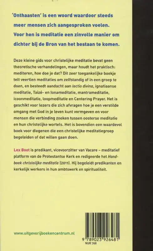 KLEINE GIDS VOOR CHRISTELIJKE MEDITATIE