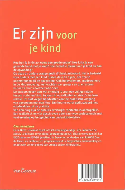 ER ZIJN VOOR JE KIND