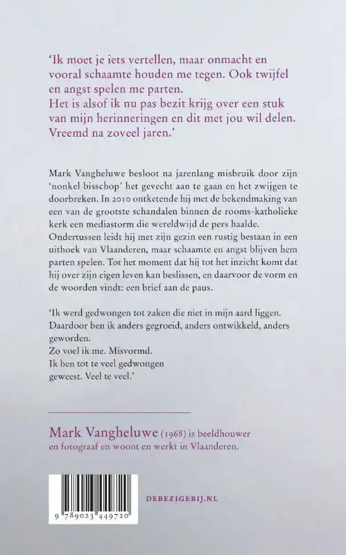 BRIEF AAN DE PAUS