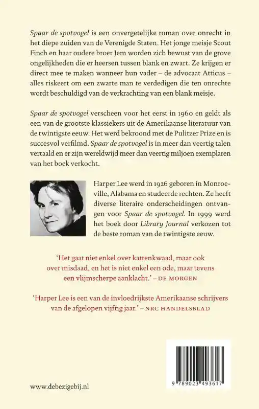 SPAAR DE SPOTVOGEL