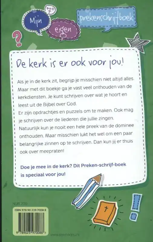 MIJN EIGEN PREKENSCHRIJFBOEK