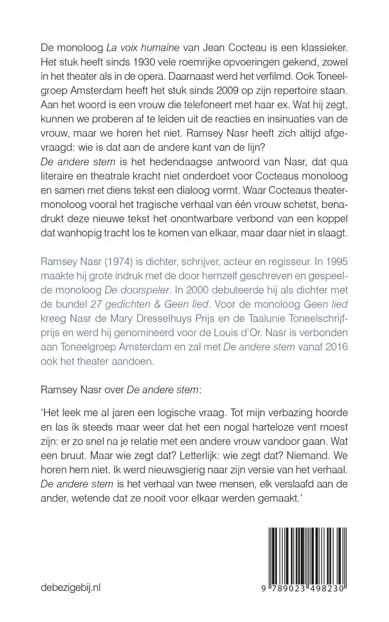 DE ANDERE STEM