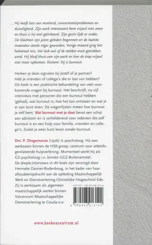 WAT BURNOUT MET JE DOET