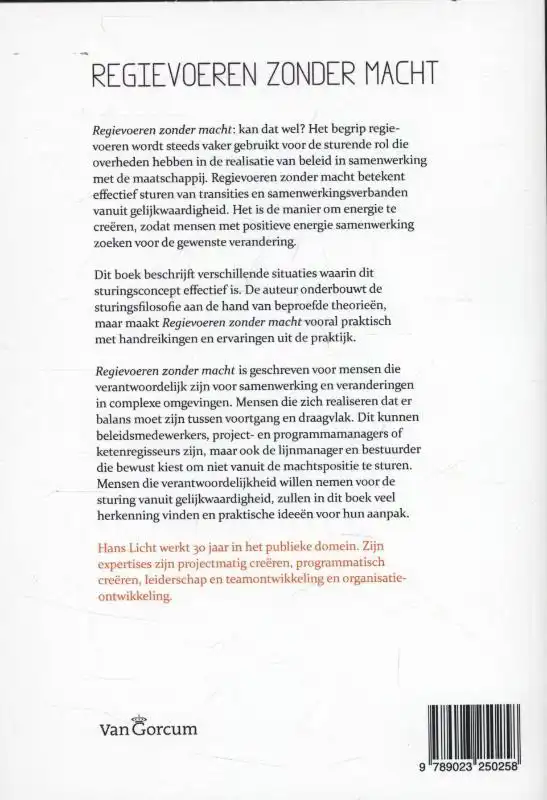 REGIEVOERING ZONDER MACHT