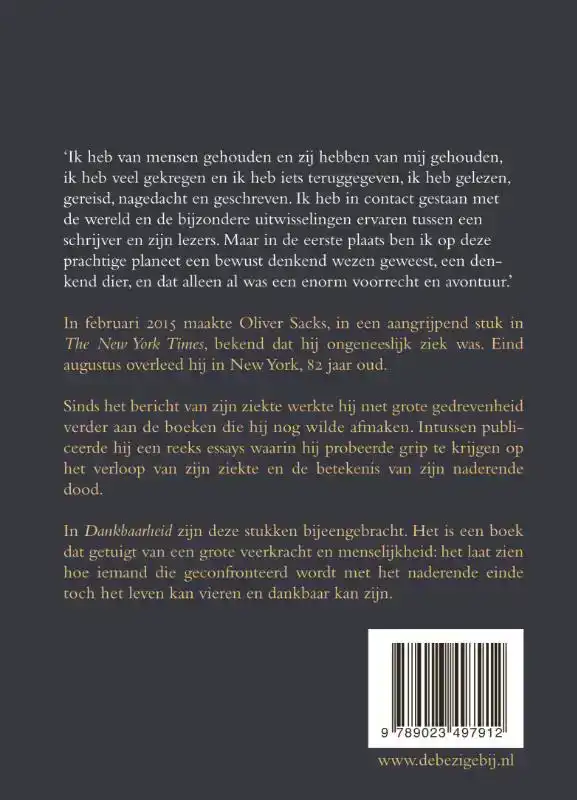DANKBAARHEID