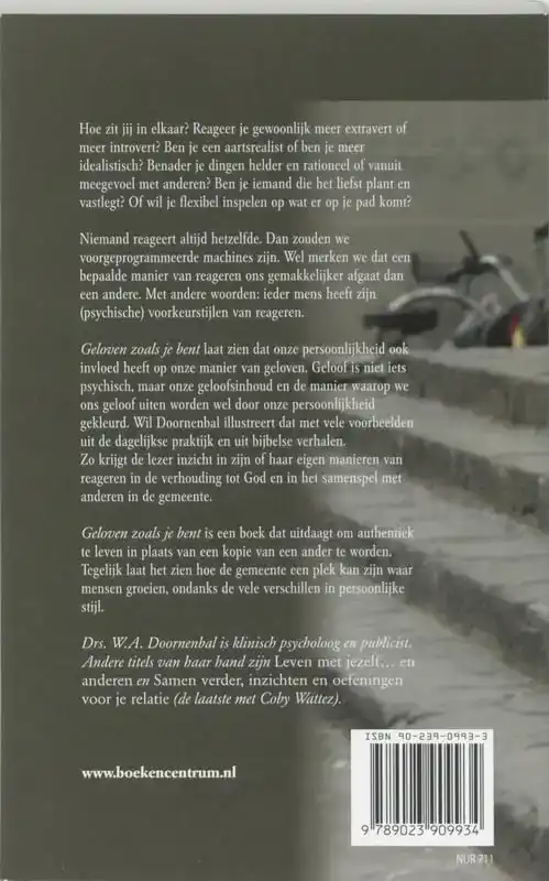 GELOVEN ZOALS JE BENT
