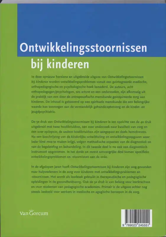 ONTWIKKELINGSSTOORNISSEN BIJ KINDEREN