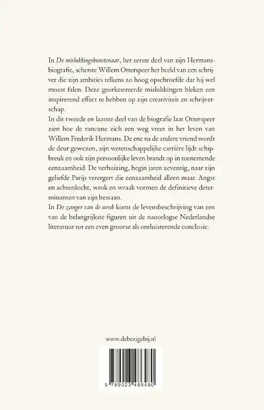 DE ZANGER VAN DE WROK