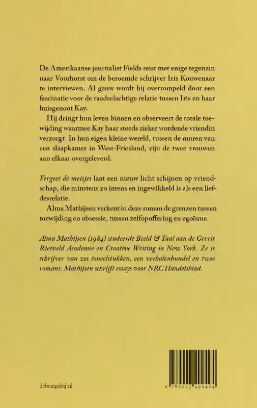 VERGEET DE MEISJES