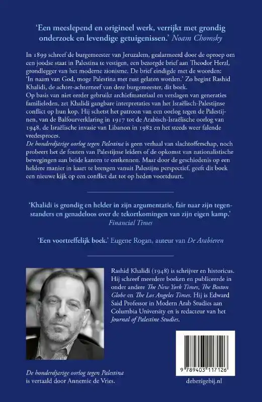 DE HONDERDJARIGE OORLOG TEGEN PALESTINA