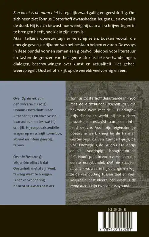 EEN KREET IS DE RAMP NIET