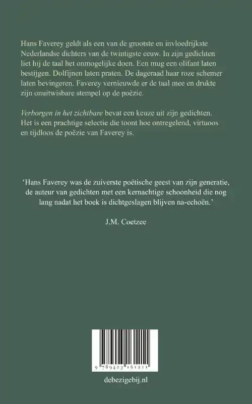 VERBORGEN IN HET ONZICHTBARE