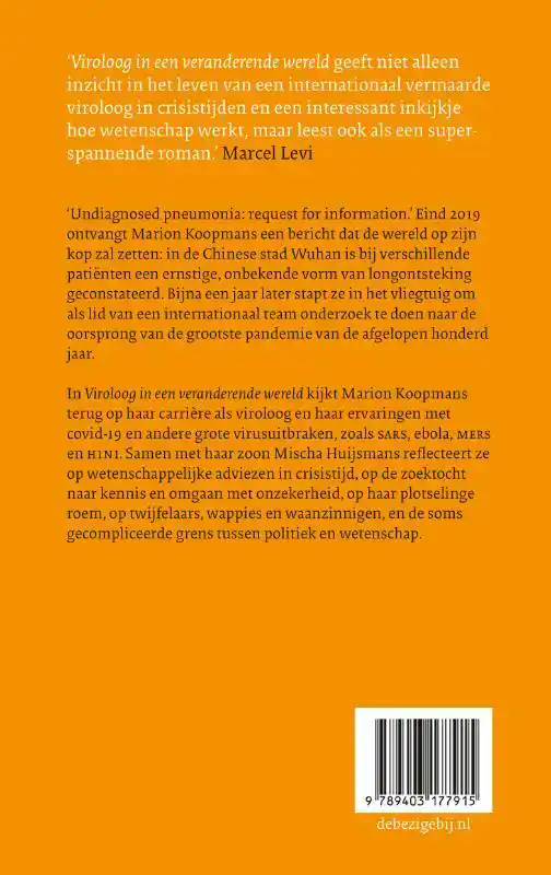 MARION KOOPMANS: VIROLOOG IN EEN VERANDERENDE WERELD