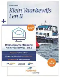 VAARBEWIJS ACADEMY CURSUSBOEK KLEIN VAARBEWIJS I EN II + ONL