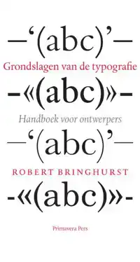 GRONDSLAGEN VAN DE TYPOGRAFIE