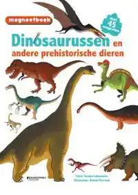 MAGNEETBOEK DINOSAURUSSEN (EN ANDERE PREHISTORISCHE DIEREN)