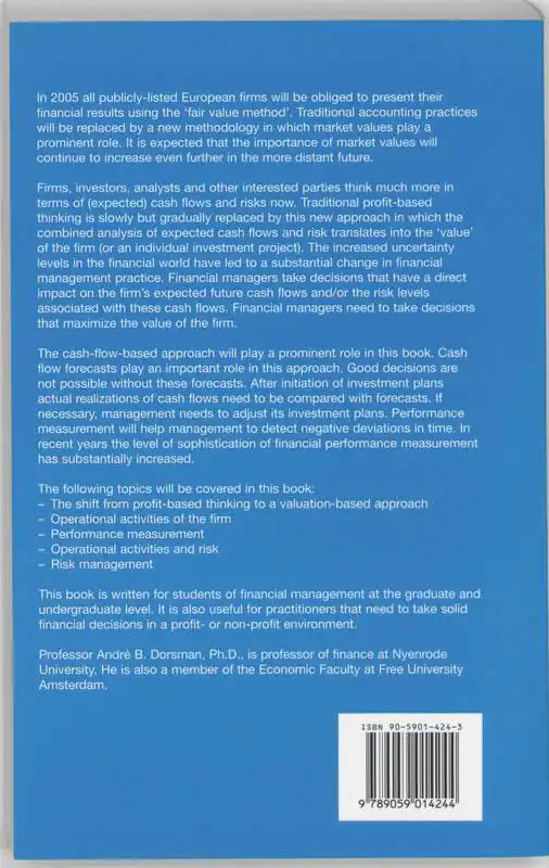 CORPORATE FINANCIAL MANAGEMENT