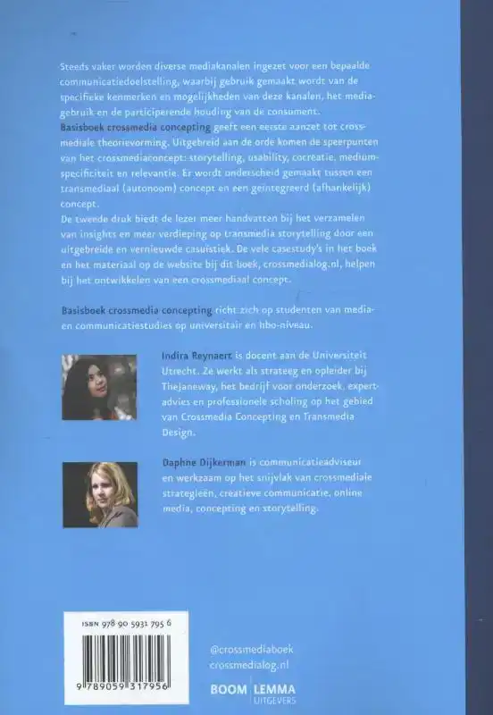 BASISBOEK CROSSMEDIA CONCEPTING