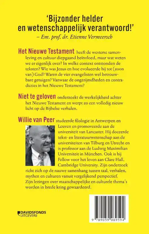 NIET TE GELOVEN