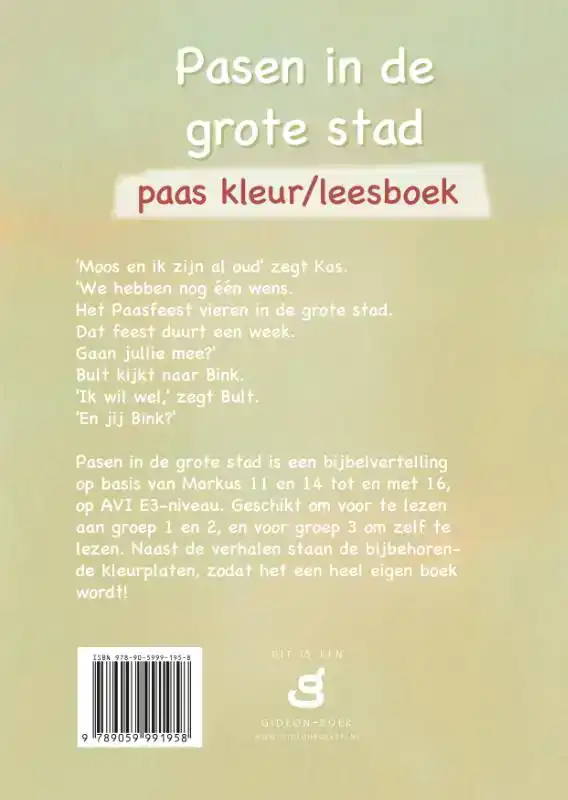 PASEN IN DE GROTE STAD
