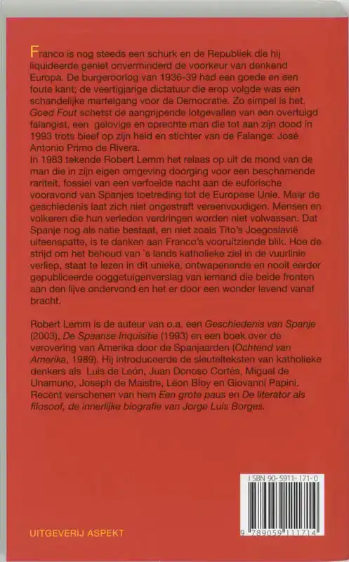 GOED FOUT