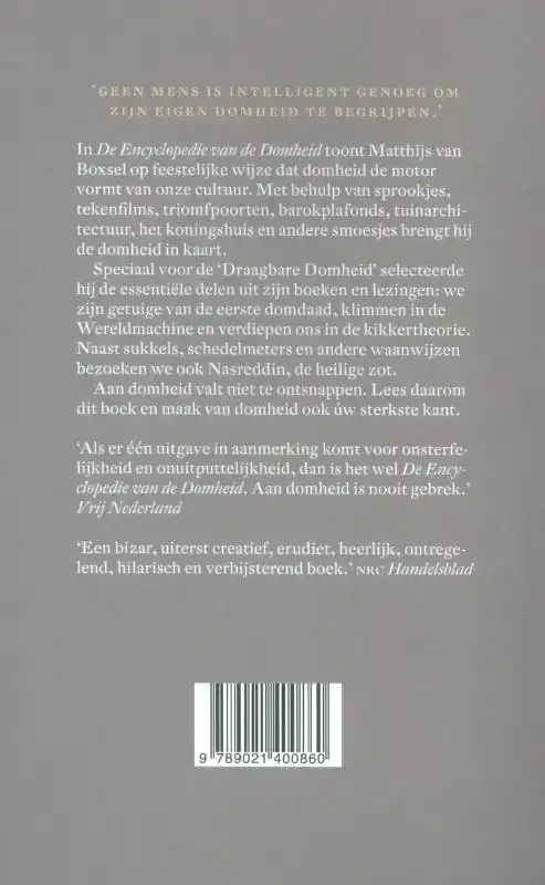 DE DRAAGBARE ENCYCLOPEDIE VAN DE DOMHEID
